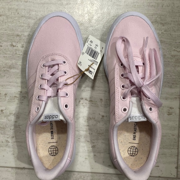 Woman’s size 9 adidas pink skateboard shoes never worn and still have tag. - Picture 1 of 3
